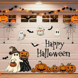Halloween Garage Door Stickers Car Decals for Family Party Decor Garage Door Vehicle Wall Decorations Easy Application