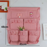 Home Storage & Organization Multilayer Fabric Hanging Storage Bag for Door Wall Wardrobe Dormitory Creative Organizer