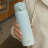 350ml/500ml Fashion Stainless Steel 316 Thermal Flask Portable Long Term Insulation Adult Student Thermal Bottle Travel Tumbler