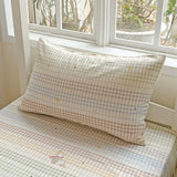 Pure Cotton Printed Student Bedding Set Single Queen Skin Friendly Bed Linens Skin Friendly Comforter Cover Set for All Seasons