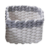 Woven Basket Makeup Basket Organization Bin Multipurpose Handwoven Decorative Sundries Baskets for Makeup Bathroom Closet