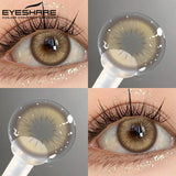 New Color Contact Lenses for Eyes Natural Blue Eye Lenses Cosmetic Green Contacts Yearly Brown Eyes Lens Gray Lenses