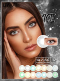 1Pair Color Contact Lenses for Blue Eyes Natural Pupils Green Ice Lenses Eye Color Contact Lens