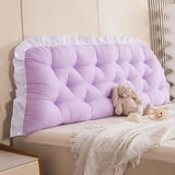 1pcs Princess Style Dormitory Back Cushion Universal Anti Collision Bedside Decoration Backrest Soft Tatami Headboard Cushions