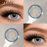 Colored Contact Lenses Makeup Green Lenses Beauty Siri Blue Colored Pupils Cosmetic Natural Brown Pupils 14.5mm Big Eyes