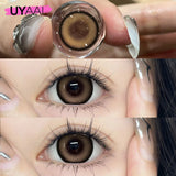 15MM Enlarge Pupils Colored Black Lenses for Eyes Brown Contact Lenses Fast Shipping High Quality Natural Look Lense