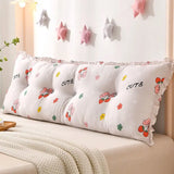 Bedhead Anti-collision Soft Cushion Nordic Style Double Large Backrest Can Be Dismantled and Washed Watching Drama Waist Support