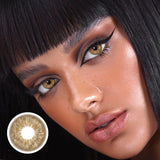 New Russian Girl Pro Color Contact Lenses Blue Lenses for Eyes 1 Pair Natural Look Brown Lenses Fashion Lenses