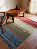 Retro Living Room Large Area Carpets Ethnic Style Bedroom Bedside Decorative Carpet Soft Comfortable Cloakroom Balcony Rug 