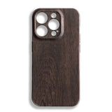 Ins Wood Grain Primary Color Case for IPhone 16 15 14 13 Pro Max 12 11 Plus Anti Drop Protective Ultra Thin Hard Acrylic Cover