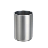 Stainless Steel Silver Beer Mug Double Wall Coffee Tea Wine Milk Tumbler Portable Travel Water Cup Kitchen Drinkware 350ml/500ml