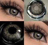 2pcs Hot Fashion Contact Lenses for Eyes Color Gray Pupils Korean Natural Brown Lenses Blue Contact Lens Soft Cosmetic