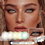 Eye Eyes Color Contacts Colored Contact Lenses Lens Small Pupil Prescription Wholesale Myopia Natural 14.2mm 2Pcs 1 Year