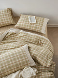 Ikeehome  Waed Pure Cotton Floral d Small ids Bedding Set Quilt Cover eet Tee Or Four Piece Set Bedding Accories