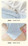 French Princess Lace Ruffles Bedding Set Washed Cotton Skin-friendly Duvet Cover Set with Sheet Soft Printed Flowers Quilt Cover
