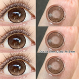 2PCS/Pair Korean Style Natural Grey Cute Lens for School Campus Festival Fast Shipping Best Selling