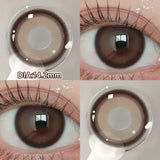 2pcs Myopia Color Contact Lenses for Eyes with Prescription Beauty Pupils Makeup Eye Color Lenses Fashion Blue Lenses