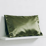 2Pcs Pillowcases 100% Bamboo Fiber Cooling Anti-bacterial Solid Color Hotel Home Summer Envelope Style Pillow Covers 50x75cm