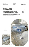 A-Class Skin Friendly Printing Bedding Set With Lace Duvet Cover Bed Sheet Pillowcases Four Piece Set Bedroom Decor Home Textile