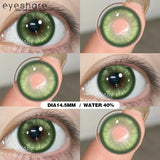 New Purple Color Contact Lenses for Eyes Anime Purple Eyes Contacts Lenses Colorful Makeup Eyes Lenses Yearly 2pcs/pair