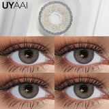 NEW Colored Pupils Makeup Green Contact Lenses Beauty Women Colored Pupils Cosmetic Brown Natural Pupils