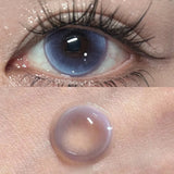 1 Pair Fashion Color Contact Lenses for Eyes With Degree Blue Contact Lens Natural Contacts Yearly Cosmetics Eye Lens