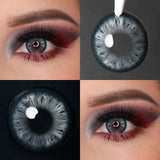 Colored Contact Lenses Lalens Twinkle Black Brown Blue Color Contacts Eye Lens Eyes Half Year 2Pcs