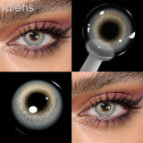 Birkin Brown Natural Colored Contact Lenses Half-Yearly Use Soft Eye Beauty Lens for Daily Makeup Cosmetic Contacts