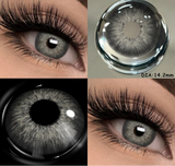 2pcs Hot Fashion Contact Lenses for Eyes Color Gray Pupils Korean Natural Brown Lenses Blue Contact Lens Soft Cosmetic