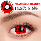 1 Pair Sharingan Contact Lenses for Eyes Cosplay Lenses Anime Lense Uchiha Sasuke Kakashi Lenses Anime Accessories