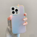 Simple Frosted Fluorescent Color Phone Case For iPhone 16 15 14 13 12 Pro Max 14promax Soft Shockproof Back Cover