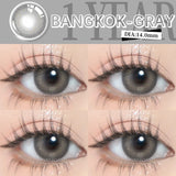 1pair Myopia Lenses Colored Natural Contact Lenses with 0 to -6.00 Degree Eye Contacts Prescription Lens Fashion Lenses