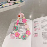 Simple Crystal Pearl Phone Chain Women Clay Beaded Phone Lanyard Devil's Eye Love Mobile Phone Strap Pendant Jewelry Accessories