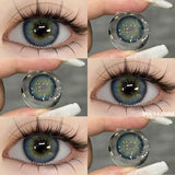 1pair Colored Pupils for Eyes Green Eye Color Lenses Brown Natural Blue Eye Lenses High Quality Gray Lenses Soft Pupils