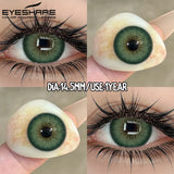 Fashion Colored Contact Lenses Gray Beauty Makeup Lenses Blue Lens Brown Eyes Contacts Yearly Green Eye Lens