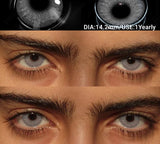 Natural Colored Contacts Lenses Ocean Blue Gray Color Lenses Brown Eye Lens Green Eye Contact Yearly Beauty Makeup Lens
