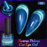 7.5ML Green Crystal Cat Magnetic Gel Nail Polish Shiny Green Glitter Cat Eye Gel For Manicure Soak Off UV Nail Art Varnish