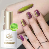 10ml Cat Magnetic Eye Gel Polish Glass Bead For Autumn Winter Crystal Semi Permanent Glitter Soak Off HEMA/TPO FREE