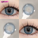 Vivid Colored Contact Lenses Natural Brown Lenses Makeup Color Pupils Cosmetics Green Contact Lenses Blue&Grey Pupils Year