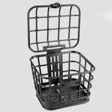 Detachable Bike Front Basket Convenient Easy to Install with Lid Luggage Storage Large,Carrying Bike Basket Storage Accessories