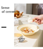 Nordic Style Ceramic Disc High-end Solid Versatile Dining Plate Household Pasta Serving Plates Minimalist Western Tableware