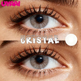 Green Bionic Iris Contact Lenses | Blue/Grey/Brown Vivid Colors | Daily Wear & Party Dating & Travel EssentialReady