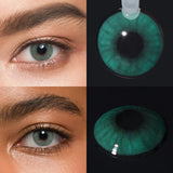 Natural Color Contact Lenses 14.2mm Small Pupil Half Year Disposable for Daily Cosmetics Makeup