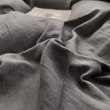 INS Princess Grey Bedding Sets 2025 Solid Color Ruffle Quilt Cover Romantic Bed Sheet Sets Girls Bedroom Duvet Cover 4pcs