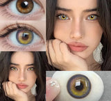 1 Pair Colorcon Korean Lenses Color Contact Lenses for Eyes Purple Lenses Blue Eye Lenses Brown Lenses Yearly Contacts