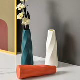 Simple Vase Decoration Living Room Flower Arrangement Vase Dining Table Light Luxury Style Vase Home Dried Flower Storage Bottle