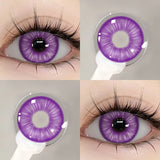 1 Pair Cosplay Contact Lenses for Eyes Cosplay Anime Lenses Multicolored Lenses Halloween Blue Eye Pupilentes 1 Year