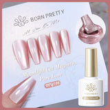 10ml Cat Magnetic Gel Sparkling Ultra Gold Glitter Soak Off UV LED Gel Nail Art Varnish Manicure Valentine's Day
