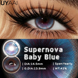 NEW Colored Contact Lenses Beauty Green Lens Red Lens Cosplay Baby Blue Lens Makeup Cosmetic Brown Natural Pupils Cosplay