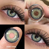 Fashion Colores Contact Lenses for Eyes Brown Contact Lens Gray Contact Lens Color Eye Contacts Eye Makeup Beauty Pupils